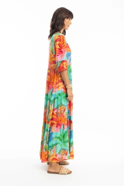 Escape by OQ Alisa V Maxi Dress - EP3 Hot