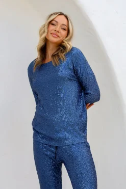 Free Angel Ammirevole Top - Navy - FA13 Clearance
