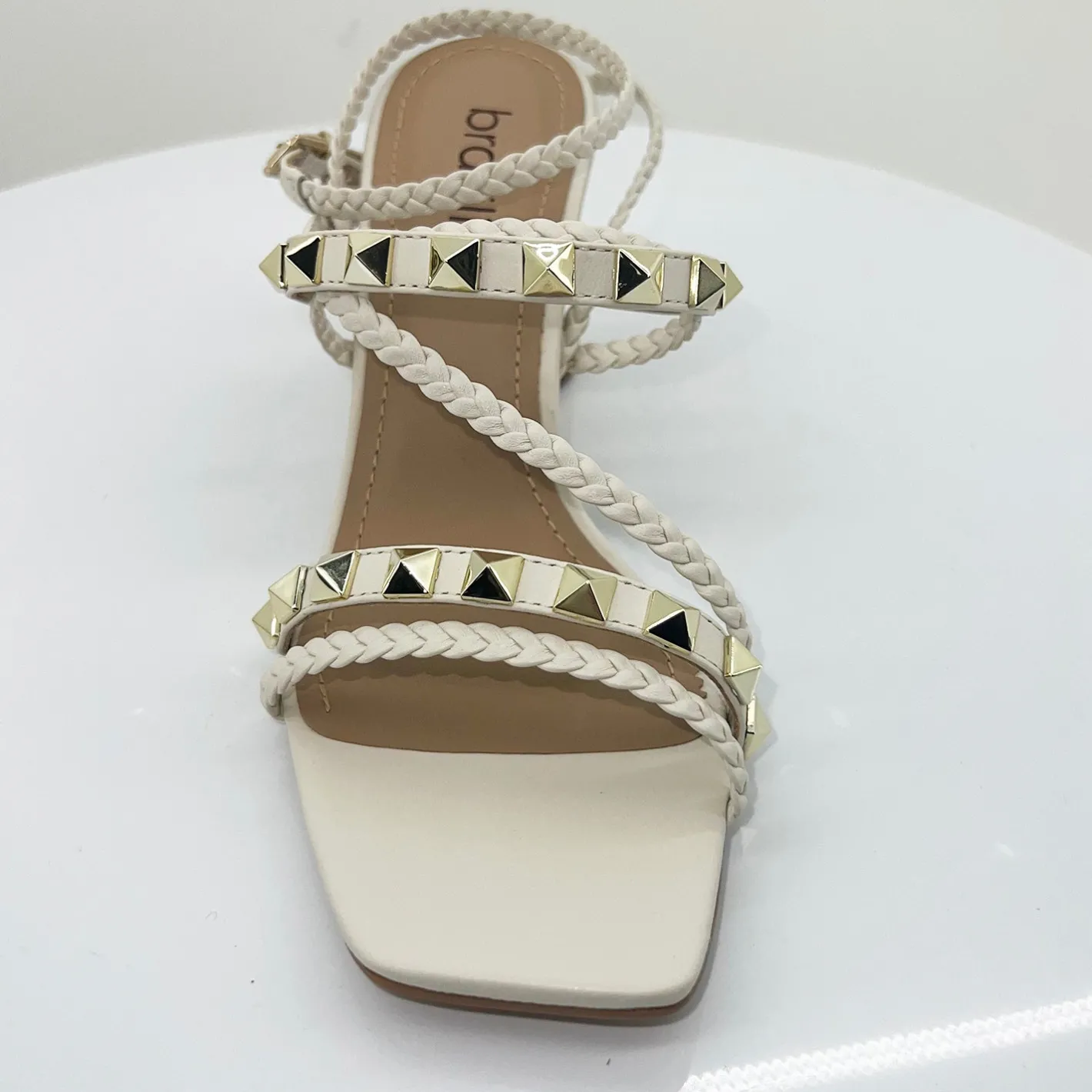 Brazilio Ankle Strap Hourglass Heel - BZ3 Discount