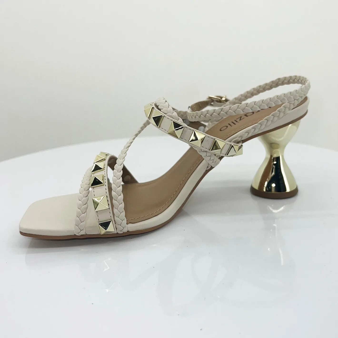 Brazilio Ankle Strap Hourglass Heel - BZ3 Discount
