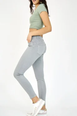 Ana & Lucy Anna High Rise Jeans - Grey - AL1 Clearance