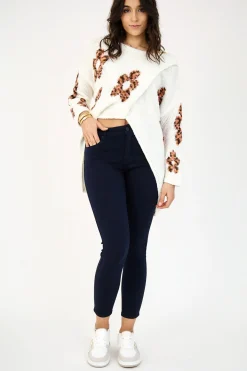 Ana & Lucy Anna High Rise Jeans - Navy - AL1 Clearance