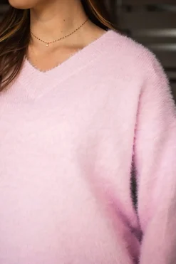 Pizazz Boutique Aurelia Jumper - Baby Pink - SO6 New