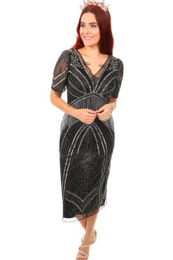 Jesse Harper Beaded Queen Dress Outlet