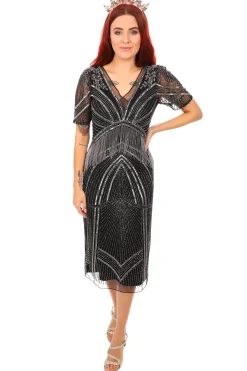 Jesse Harper Beaded Queen Dress Outlet