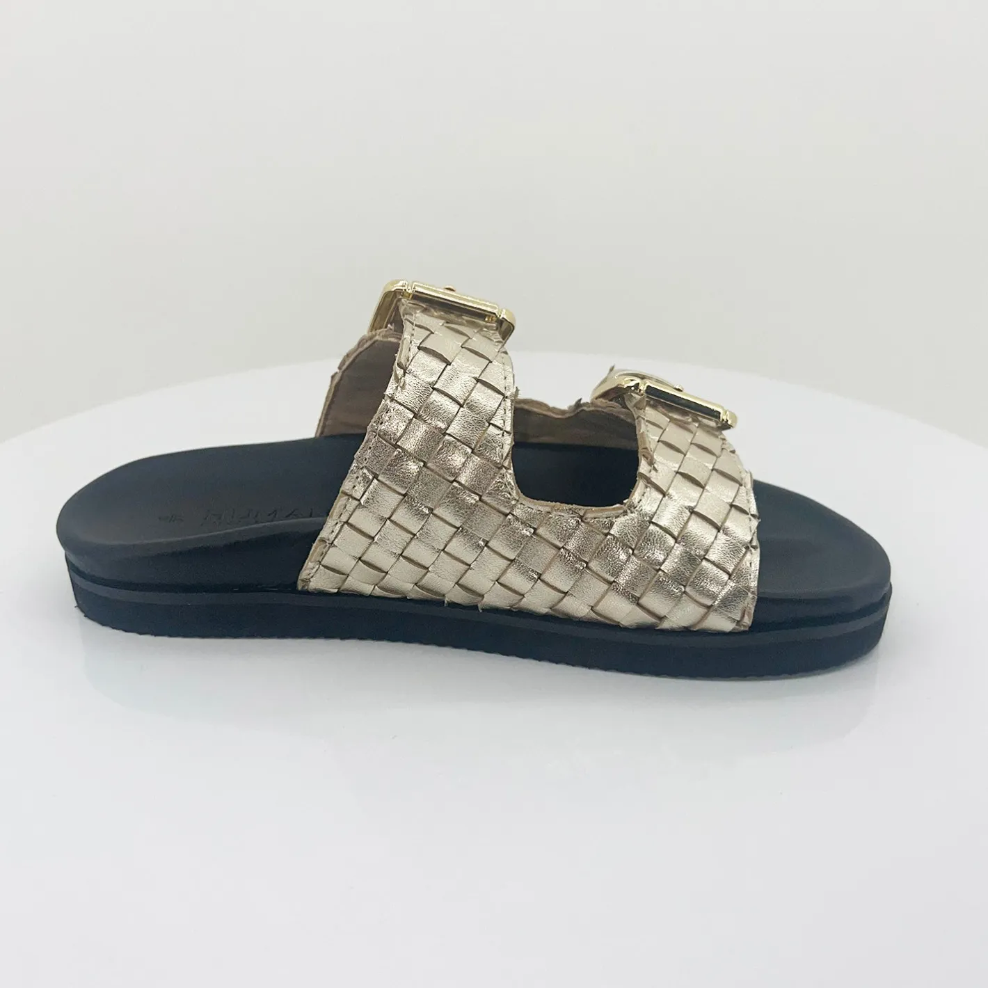 Human Shoes Blair Sandal - Washed Gold -HS8 Clearance