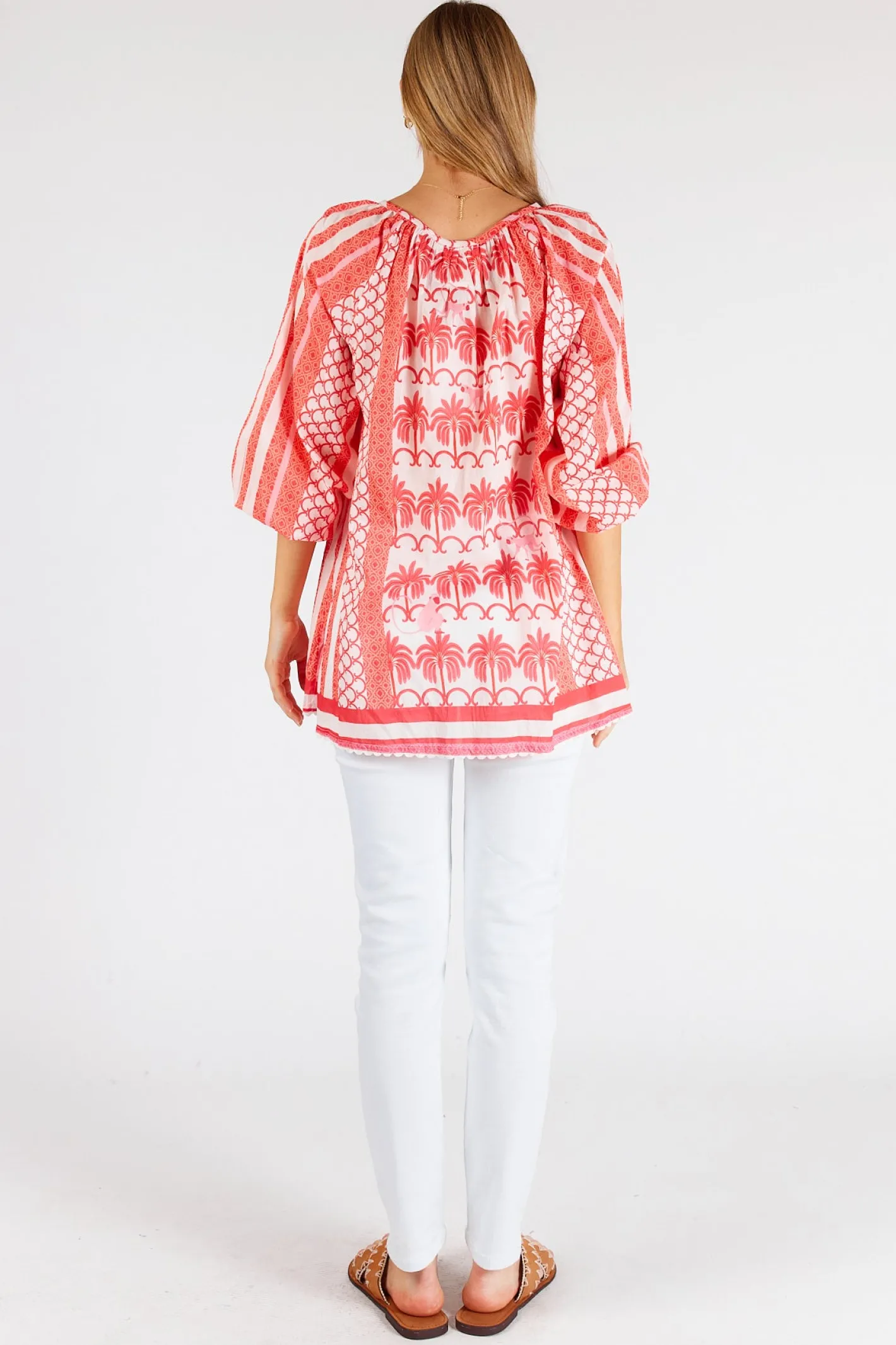 Lula Life Blakely Top - Melon - LL46 Outlet
