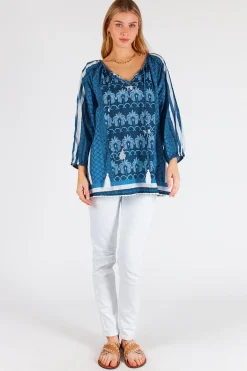 Lula Life Blakely Top - Navy - LL46 Best