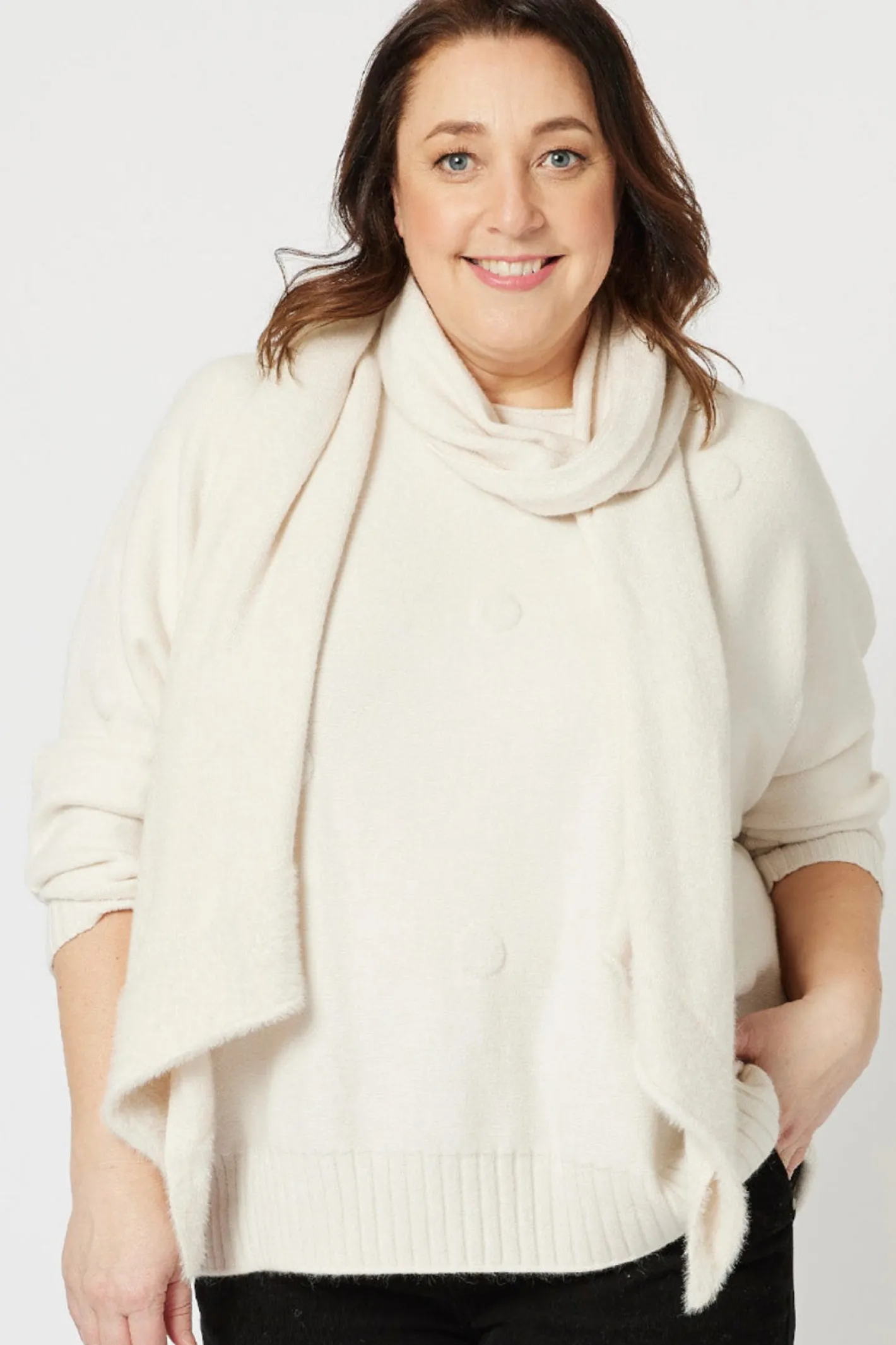 Gordon smith Brooke Spot Knit With Scarf - GS18 Online