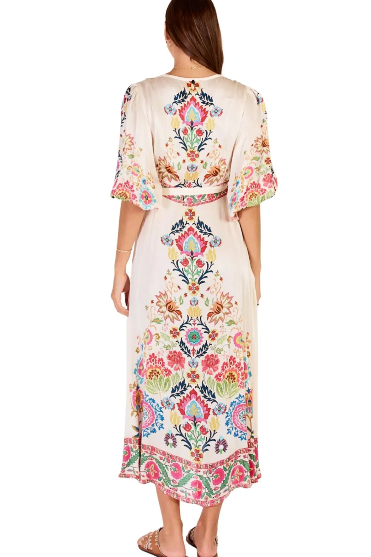 Rubyyaya Camille Wrap Dress - Multi - RY2