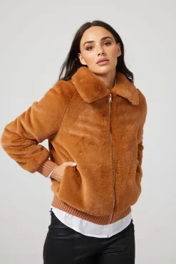 Brave & True Celeste Bomber - Golden - BT23 Outlet