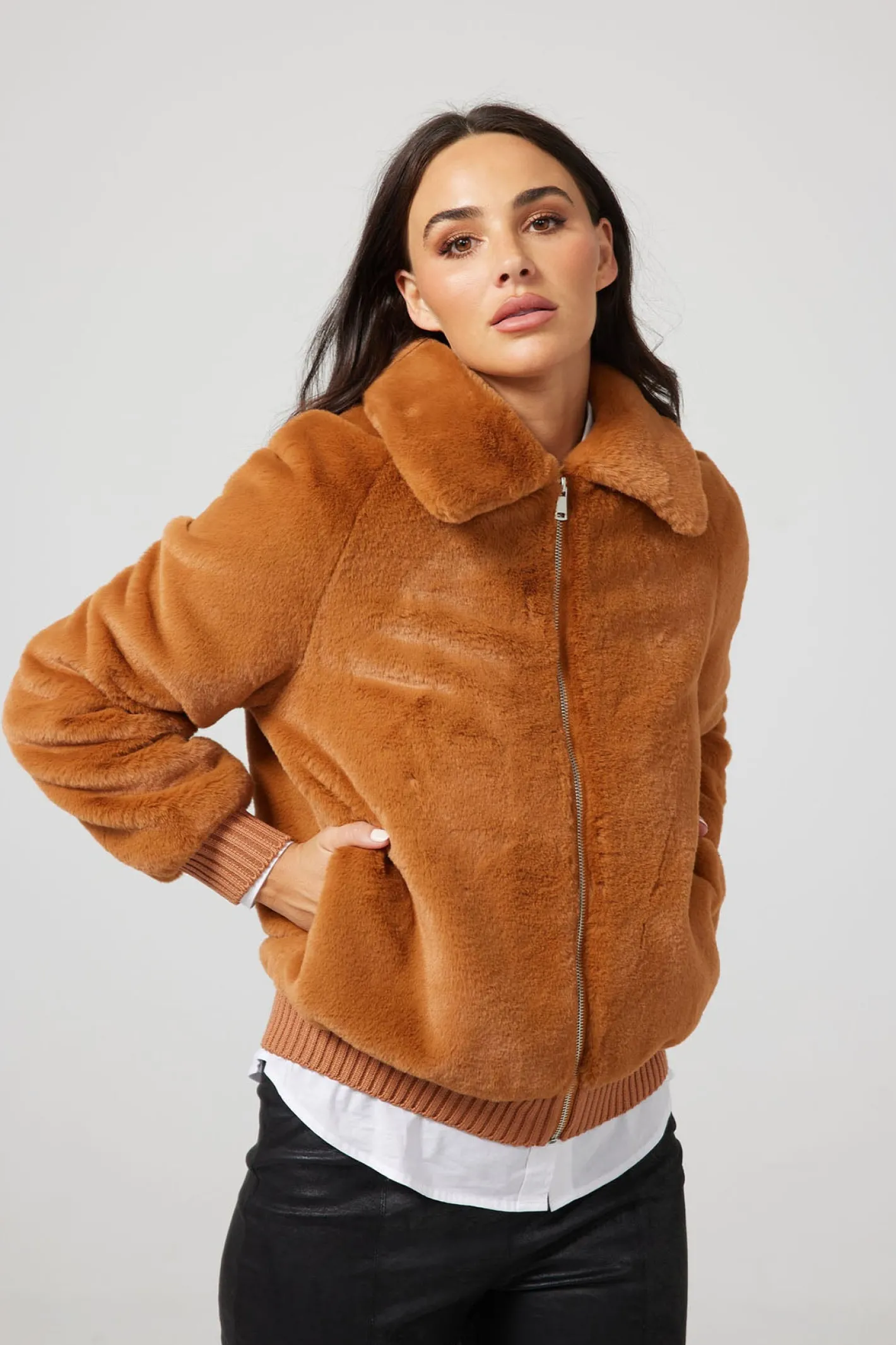 Brave & True Celeste Bomber - Golden - BT23 Outlet