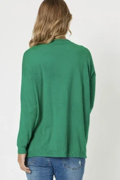 Threadz Cest La Vie Sweat - Ivy - TZ21 Sale