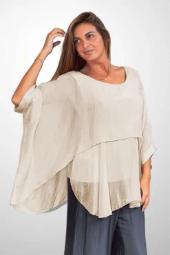 Jenny Jazz Chantelle Top - Ivory - JJ1 Clearance