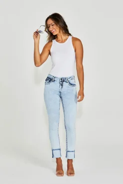 New London Jeans Chelsea Jeans - Ice Bleach - NLJ6 Discount