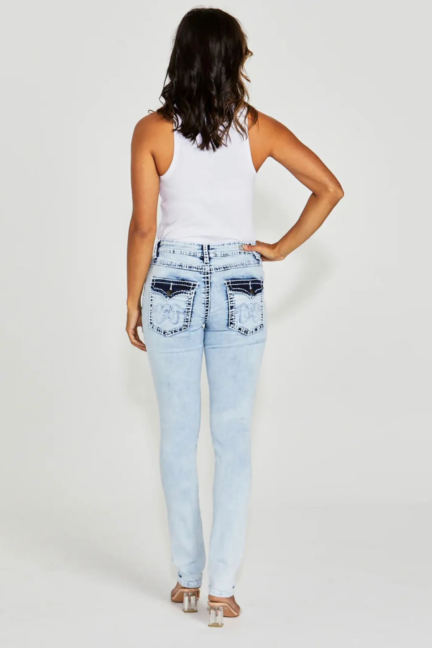 New London Jeans Chelsea Jeans - Ice Bleach - NLJ6 Discount