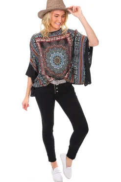 Italian Star Classic Button Jeans - Black - IS10 Discount