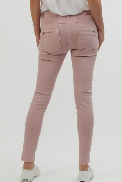 Italian Star Classic Button Jeans - Musk - IS10 Outlet
