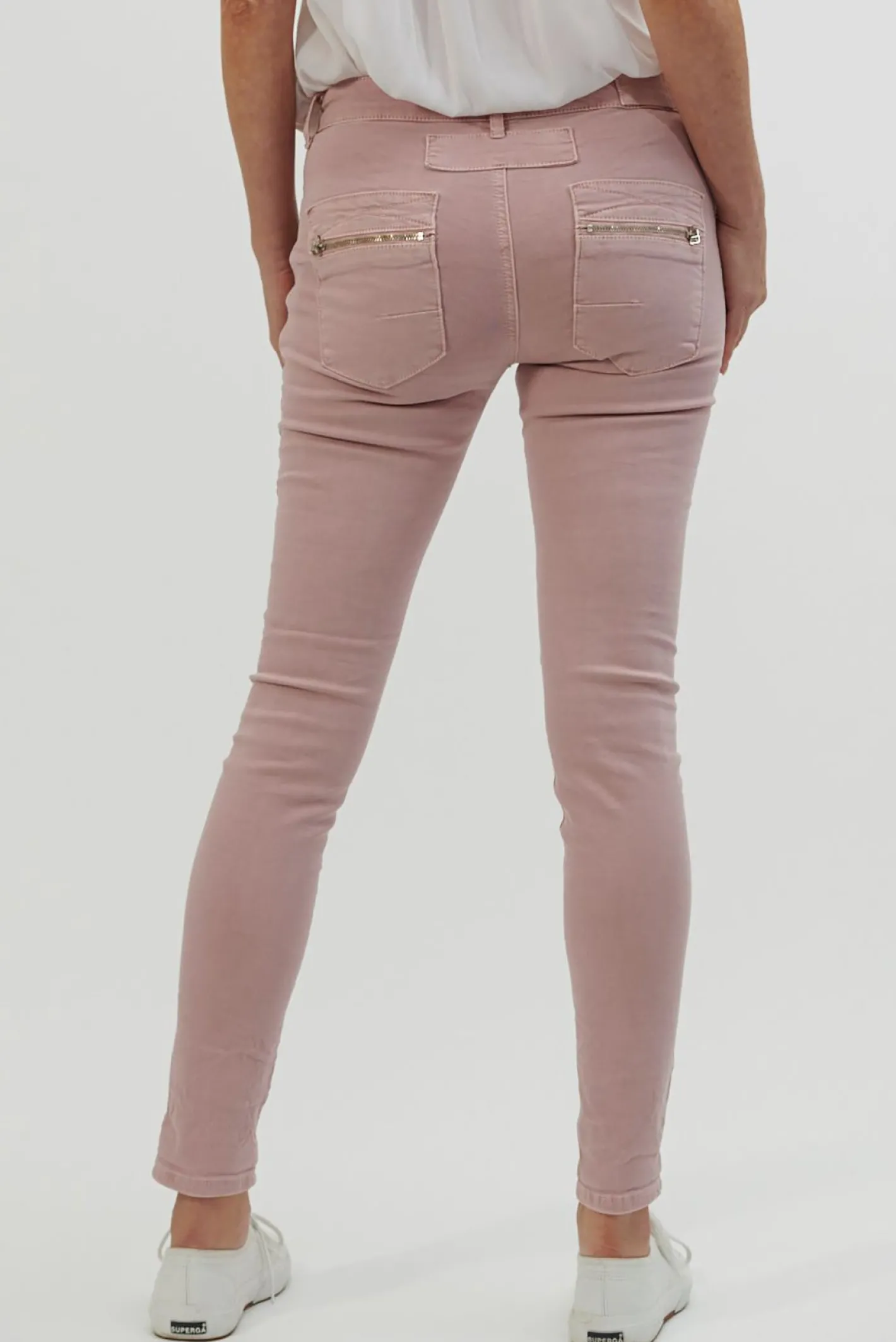 Italian Star Classic Button Jeans - Musk - IS10 Outlet