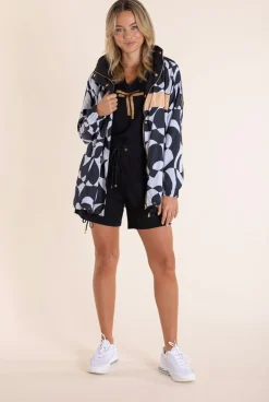 Two-T's Cooper Puzzle Print Spray Jacket - TT50 Outlet