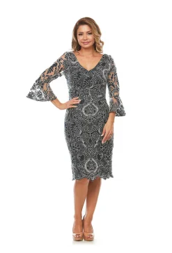 Jesse Harper Cord Lace Dress - Midnight - JH4 Outlet