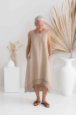 The Italian Cartel Cortina Dress - Cashmere - IC50 Sale