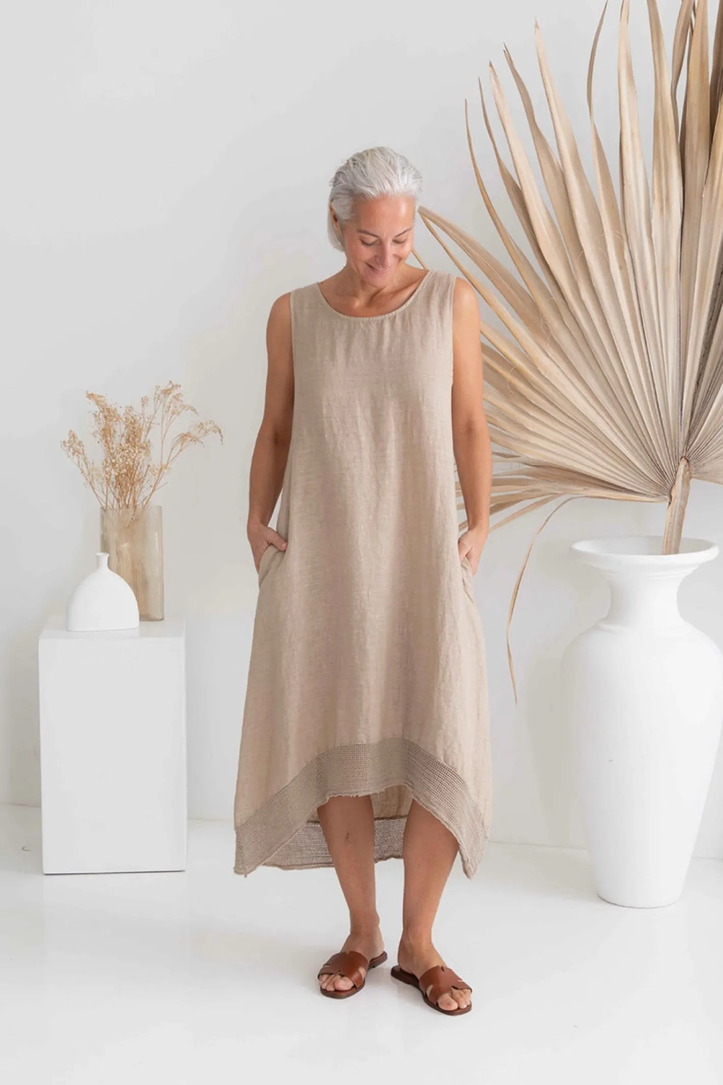 The Italian Cartel Cortina Dress - Cashmere - IC50 Sale