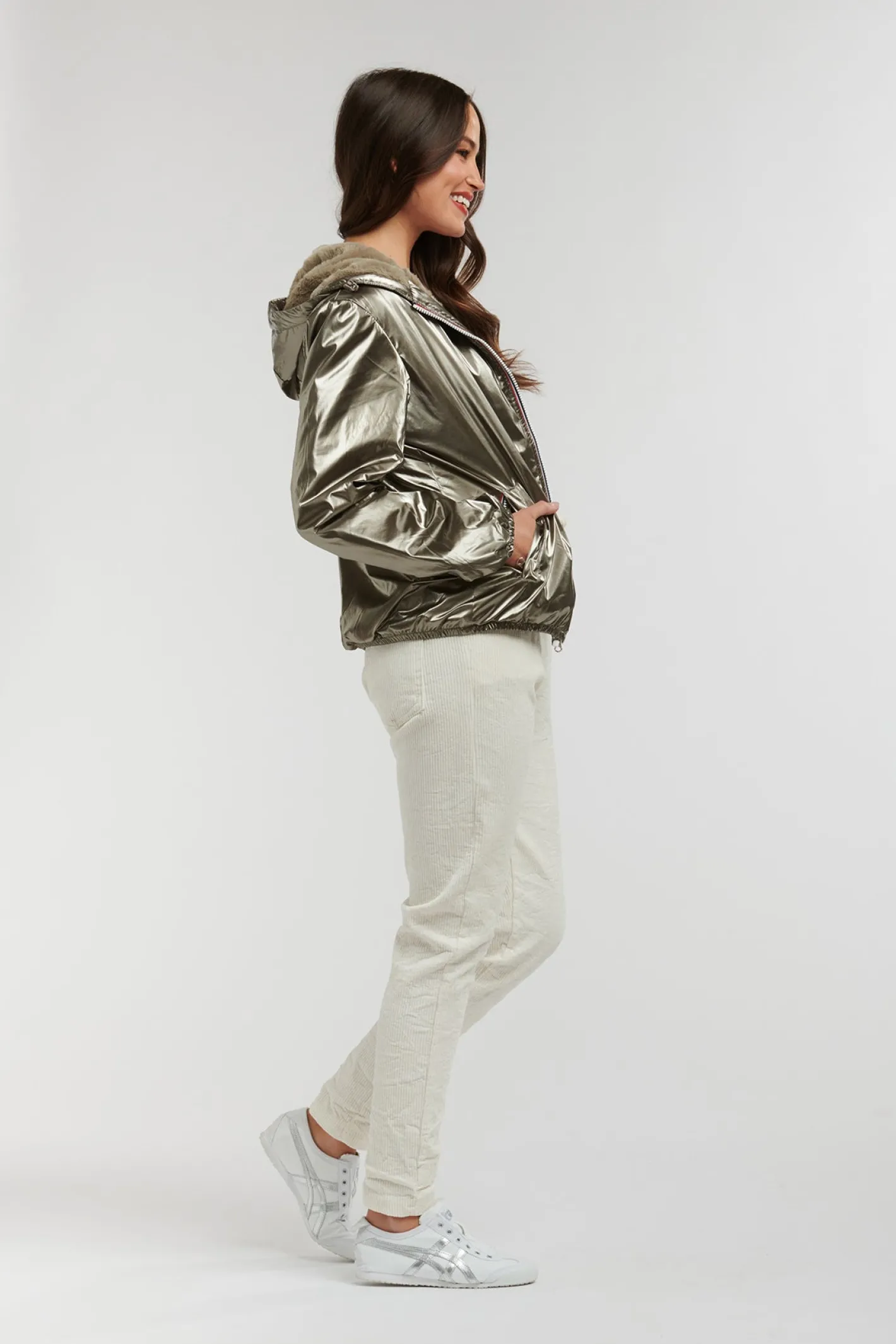 Italian Star Cosmo Jacket - White Gold - IS28 Best