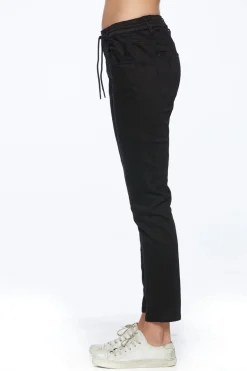 New London Jeans Dundee Hybrid Jogger Jeans - Black - NLJ7 Hot