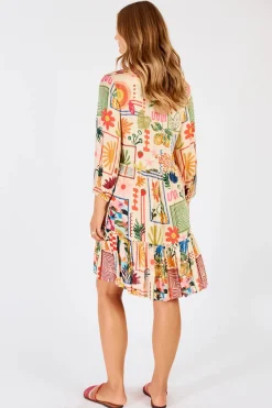 Lula Life Ellery Dress - Cream - LL23 New