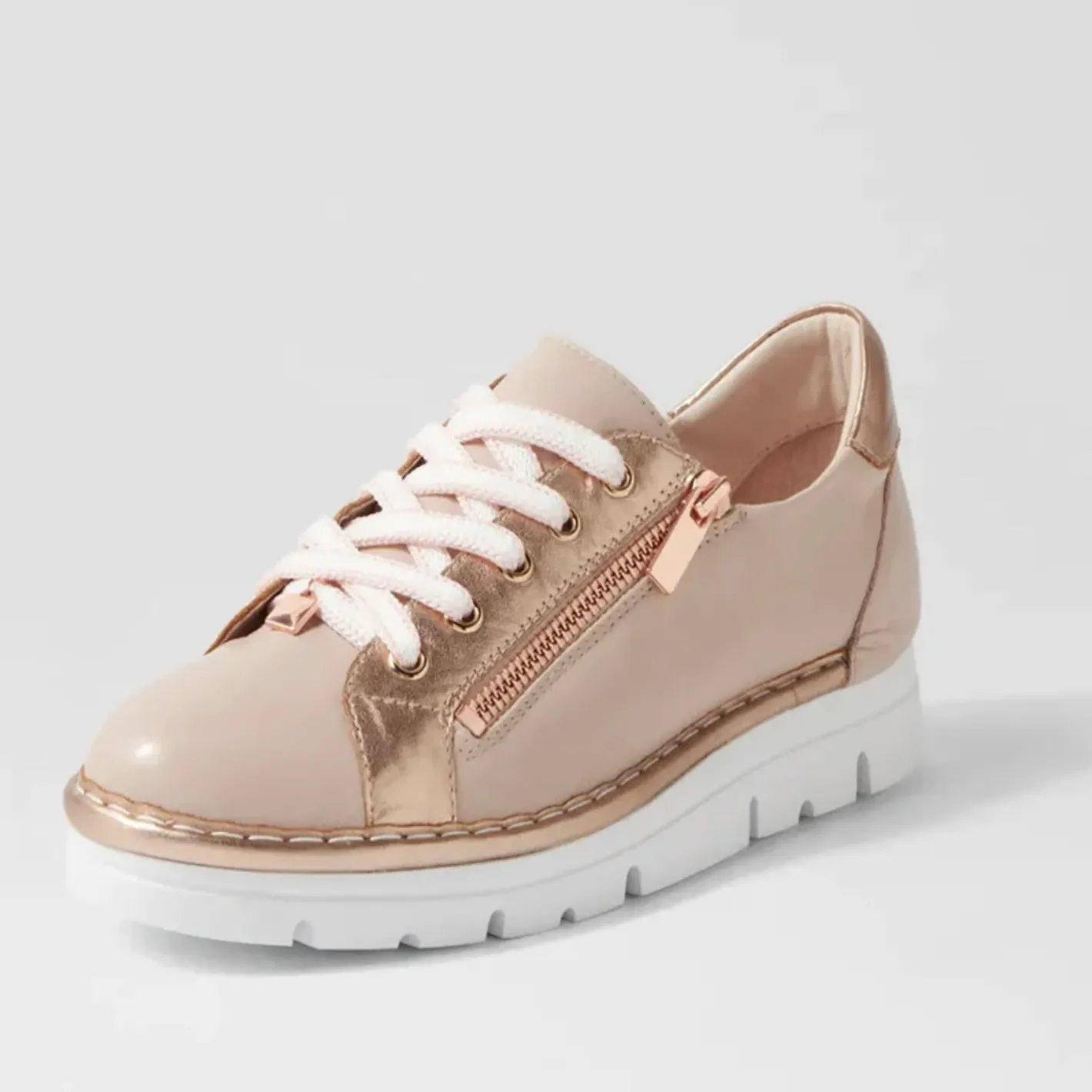 Top End Shoes Elos Sneaker - Dusty Pink - TE8 Sale