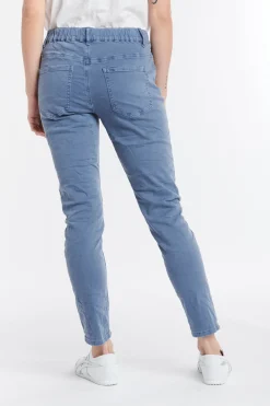 Italian Star Emma Stretch Jeans - Bluestone - IS5 Discount
