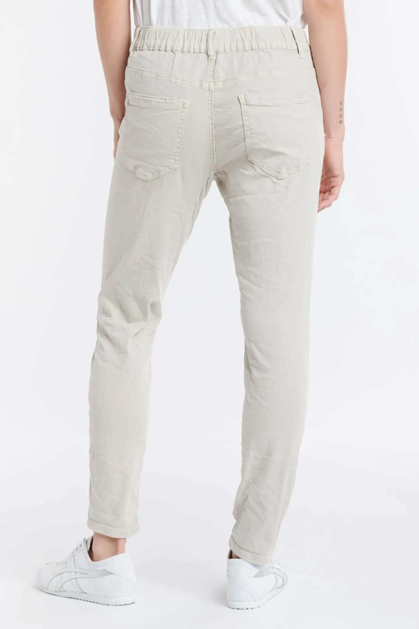 Italian Star Emma Stretch Jeans - Sand - IS5 Online