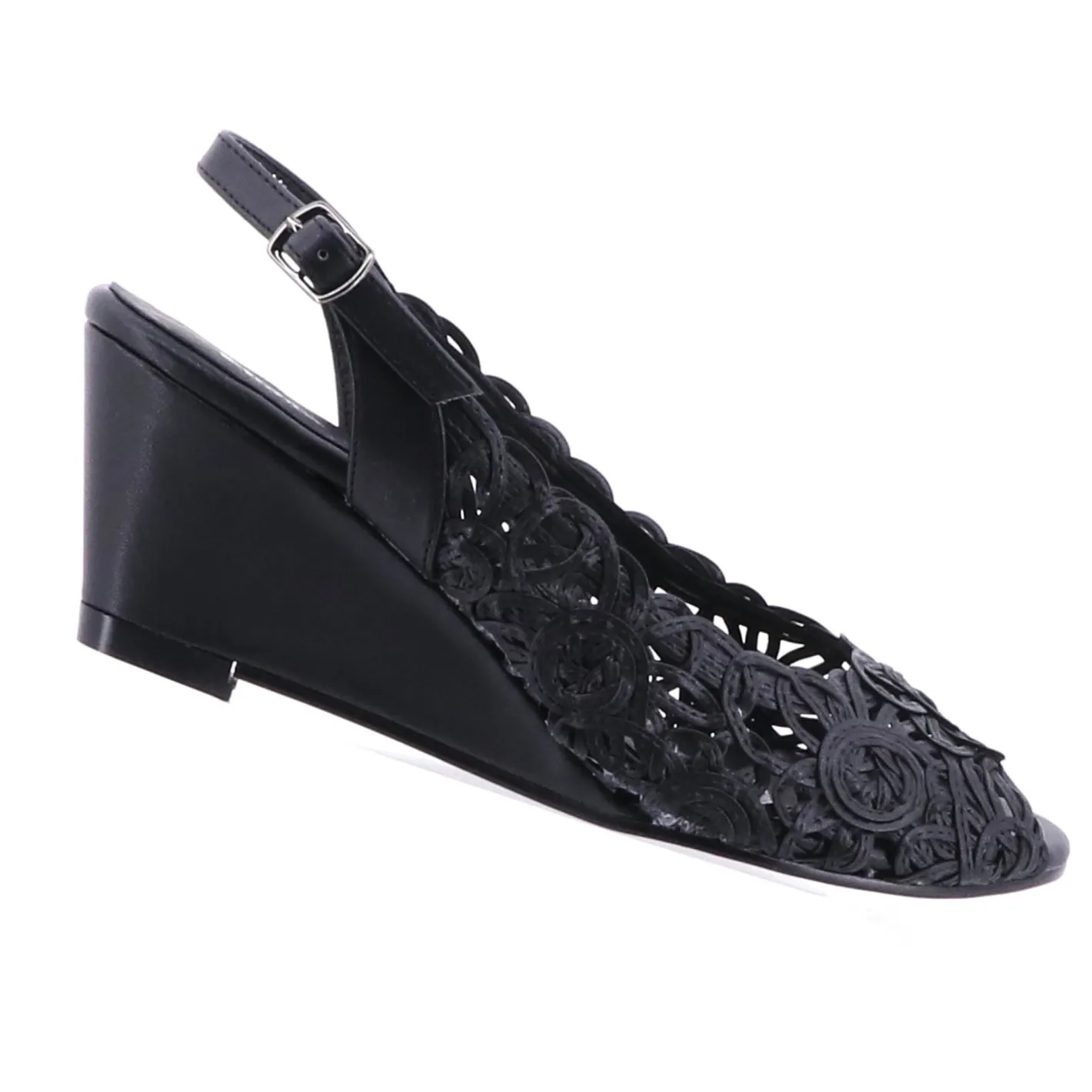 Emma Kate Excel Wedge | Black | EK2 Outlet