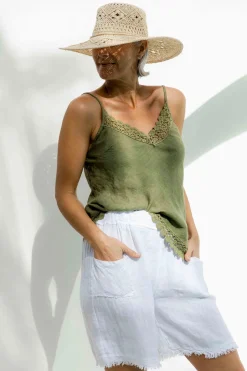 The Italian Cartel Fermo Short - White - IC38 Outlet