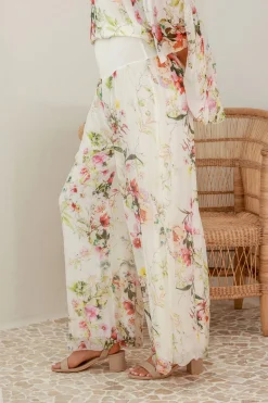 The Italian Cartel Fiorella Floral Pant | IC10 Online