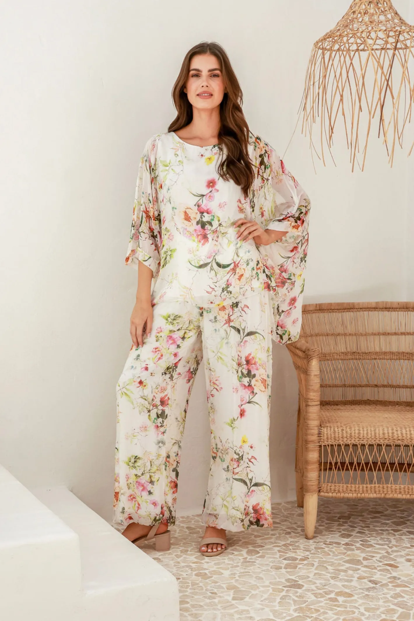 The Italian Cartel Fiorella Floral Pant | IC10 Online