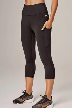 Running Bare Flex Zone 3/4 Legging - RB9 Hot