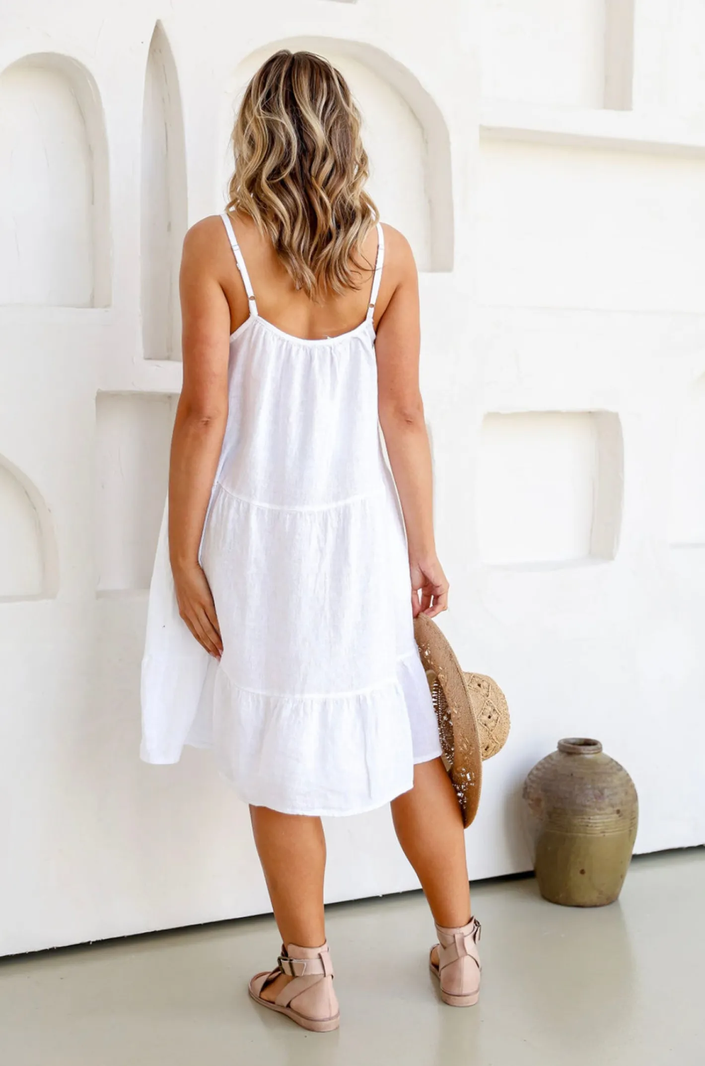 Free Angel Flirty Dress - White - FA28 Online