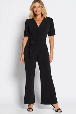 Philosophy Flutter Jumpsuit - Black - PH3 Outlet