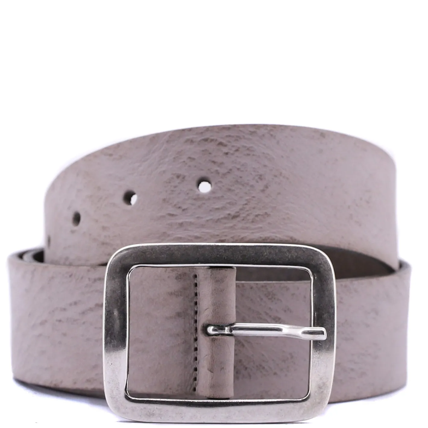 Vanzetti Full-grain Leather Belt | Mouse Grey Best