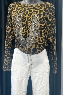 Adine Studio Gia Sweatshirt - Leopard - AS1 Best
