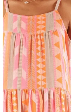 Rubyyaya Hermosa Maxi Dress - Pink - RY19 Discount