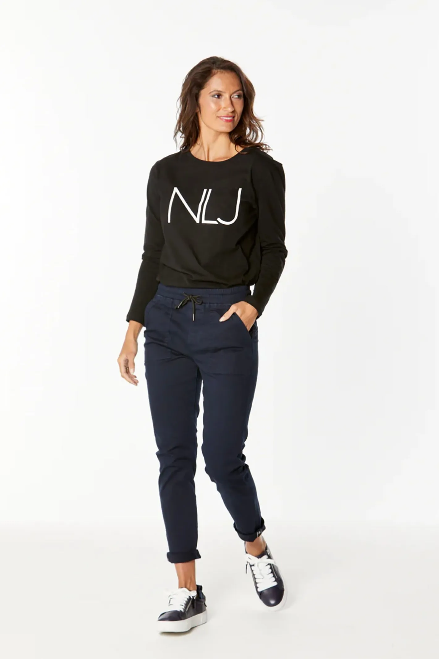 New London Jeans Hope Jogger - Navy - NLJ18 Online