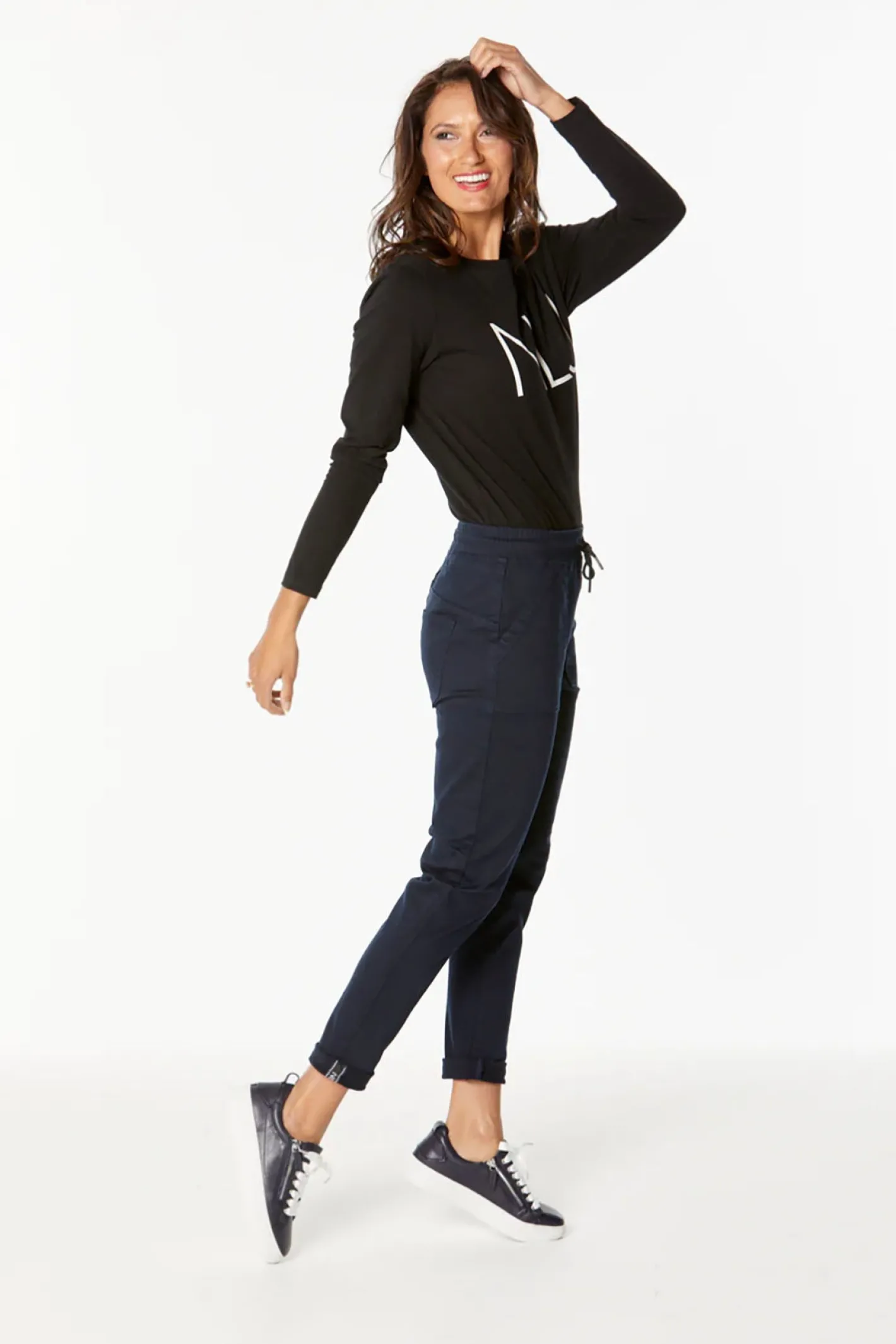 New London Jeans Hope Jogger - Navy - NLJ18 Online
