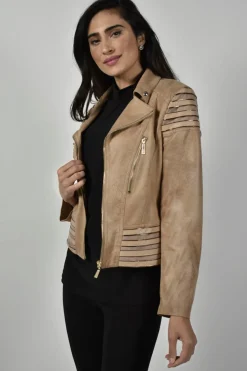 Frank Lyman Jasmine Jacket - Beige - FL58