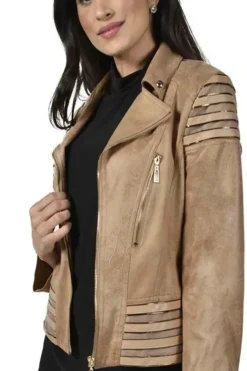 Frank Lyman Jasmine Jacket - Beige - FL58