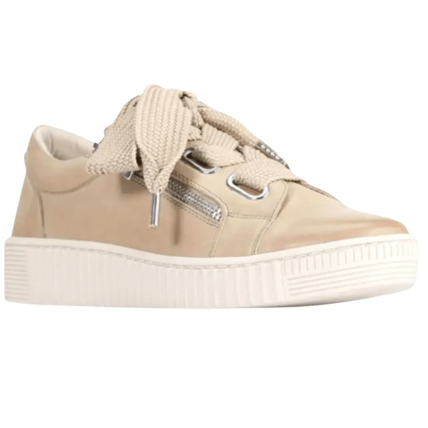 EOS Jovi Leather Sneaker - Bone - ES11 Sale