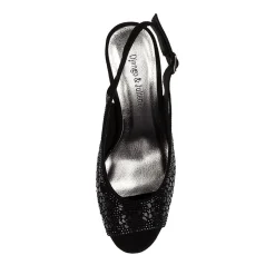 Django & Juliette Kerry Heel - Black Mix - DJ6 Outlet