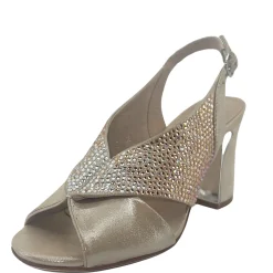 Django & Juliette Konduct Heel - Nude Shimmer - DJ18 New